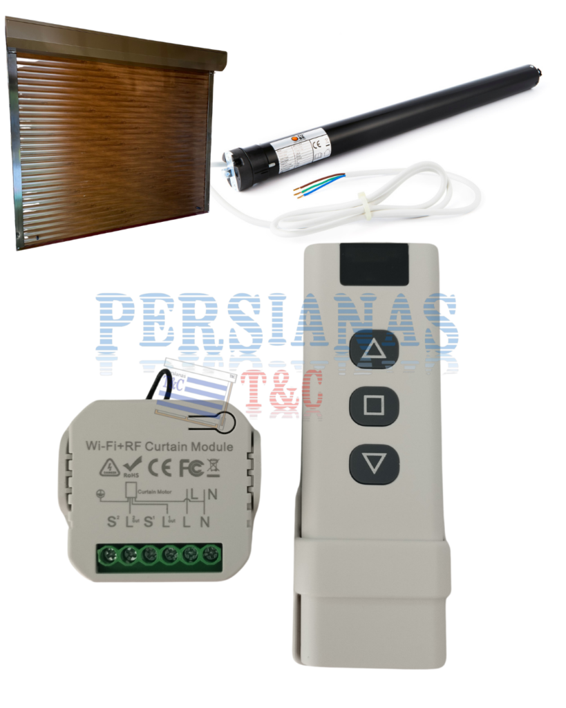 domotica para cortina de enrollar