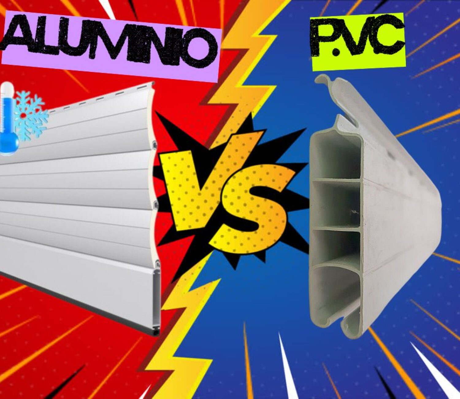 Persianas Tradicionales: ¿PVC o Aluminio con Poliuretano?